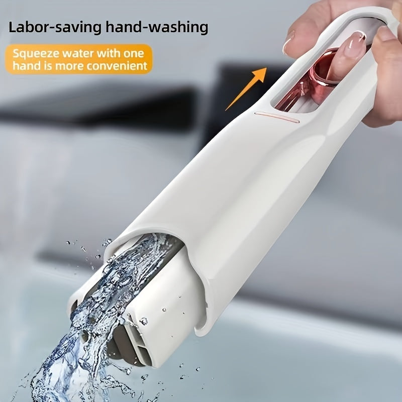 Portable Self-Squeeze Mini Mop: Lazy, Absorbent, and Multi-functional Cleaning Tool